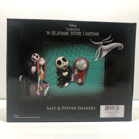 Jack/Sally Salt & Pepper Shakers NWT - Picture 6 of 8